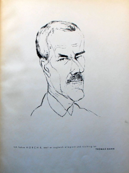 Grossmann "12 Koepfe prominenter Horchbesitzer" Horch-History 1929 (10385)